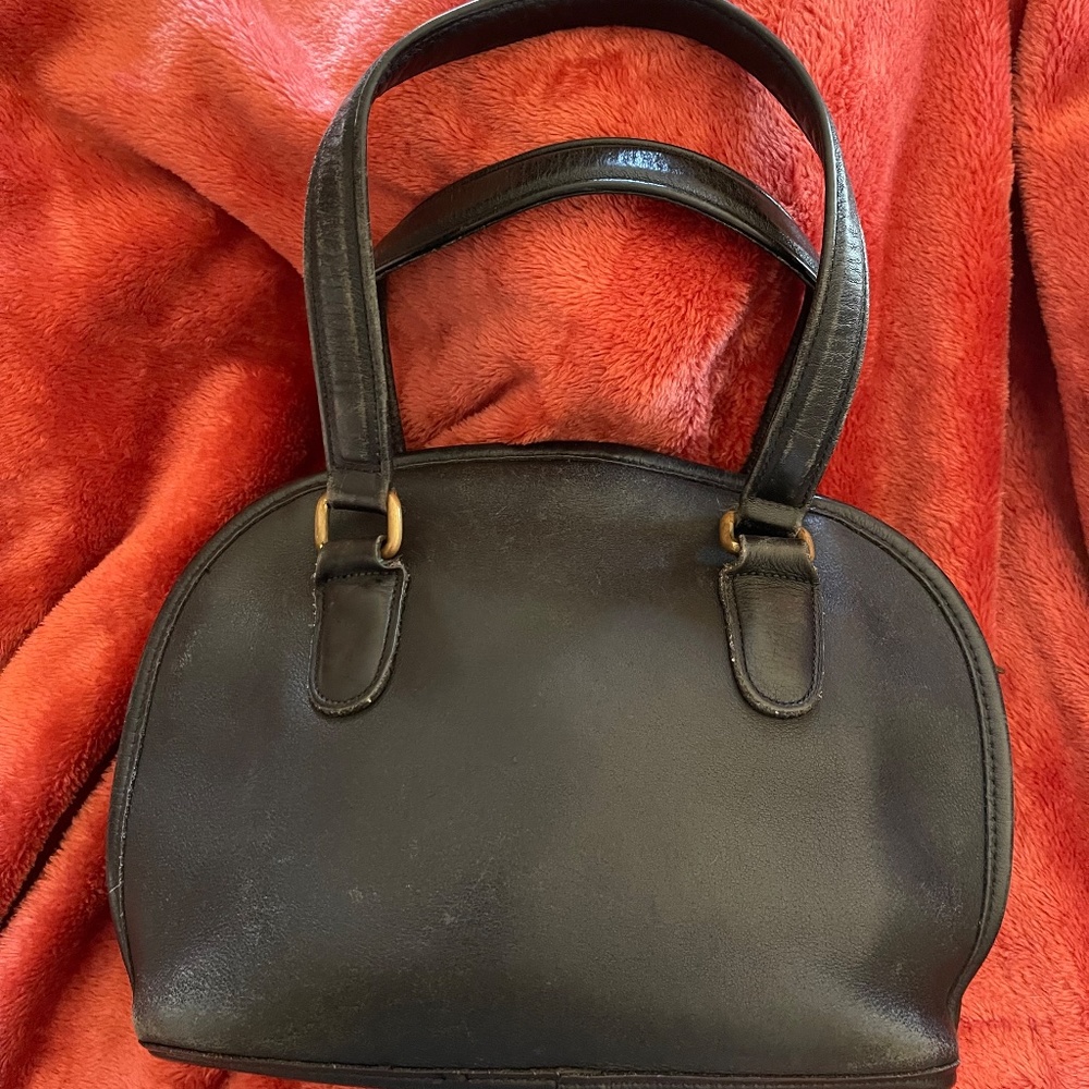 Coach Black Leather Pelham Bag #9959